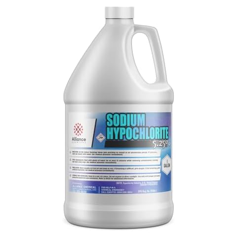 Alliance Chemical Sodium Hypochlorite 5.25% - 1 Gallon - For Water Treatment, Surface Purification, Odor Removal Cover