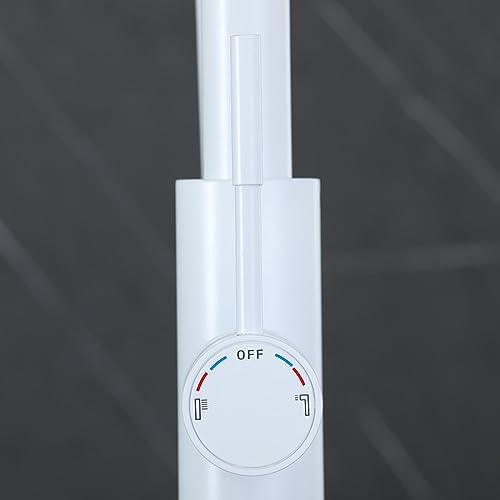 Baignoire autoportante avec cascade LWX et robinet mitigeur mono-commande - 5