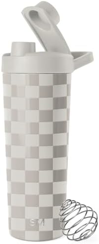 Simple Modern Stainless Steel Shaker Bottle with Ball 24oz | Meta...