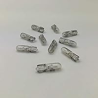 Eurolec, 10 Stück Kfz-Armaturenbrett-Leuchtmittel, T5, 12 V, 1,2 W, W2x4.6Dd Eurolec, 10 Stück Kfz-Armaturenbrett-Leuchtmittel, T5, 12 V, 1,2 W, W2x4.6Dd