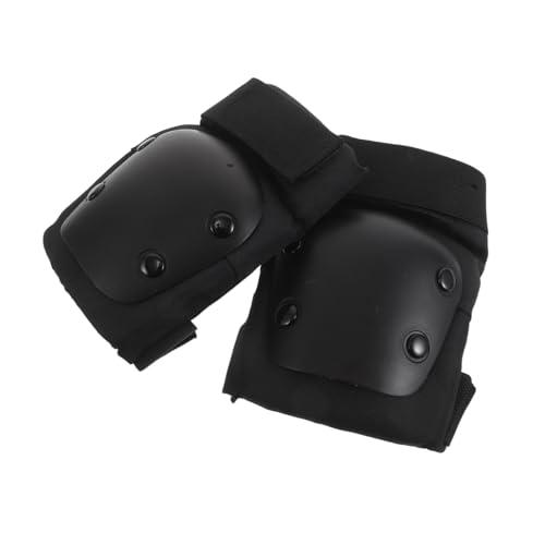 Wakauto 1Pair Elbow Pads Protective Gear for Skating Lightweight Elbow Guards for Boys for Roller Skating Skateboarding Cycling and Outdoor Sports Activities Black