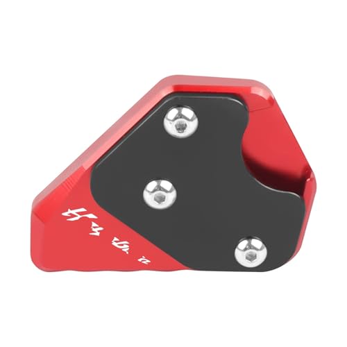 Plaque support béquille pour stabiliser la Hayabusa en roadtrip et camping