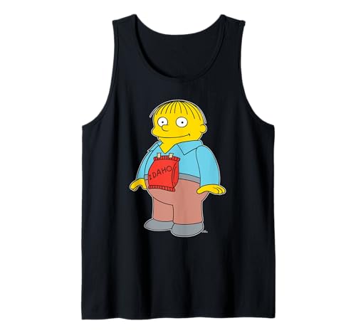 The Simpsons Ralph Wiggum Idaho Tank Top The Simpsons Ralph Wiggum Idaho Tank Top