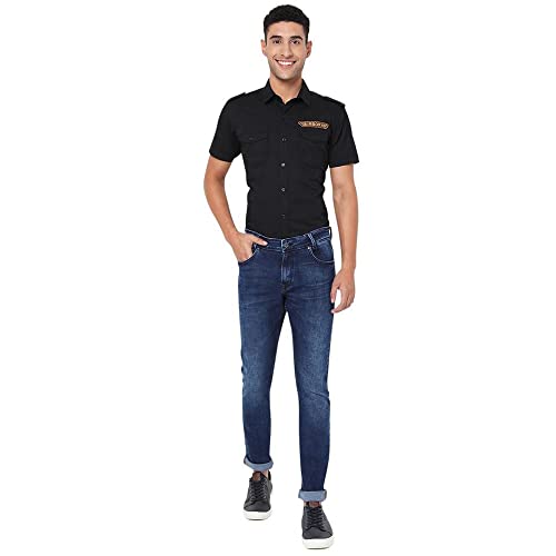 Image of MUFTI Mens Skinny Fit Jeans