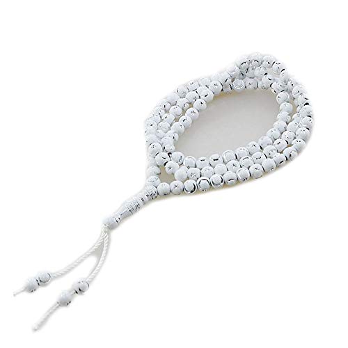 BaronHong 99-Prayer Tasbih Beads musulmán islámico 6 mm Rosario Resina Natural Bronceado (160423, M)