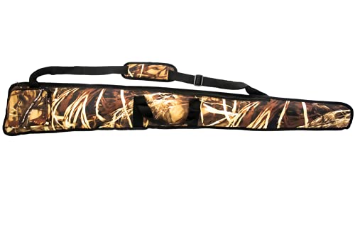 Makingitrite Case for Shotgun/Soft Bag for Shotguns, Rifle, Airsoft/Tactical Cases/Camo Waterfowl Hunting Shotgun Storage Bags/Shotgun Shell Pouch/Padded Shoulder Sling / 50 inch/Waterproof