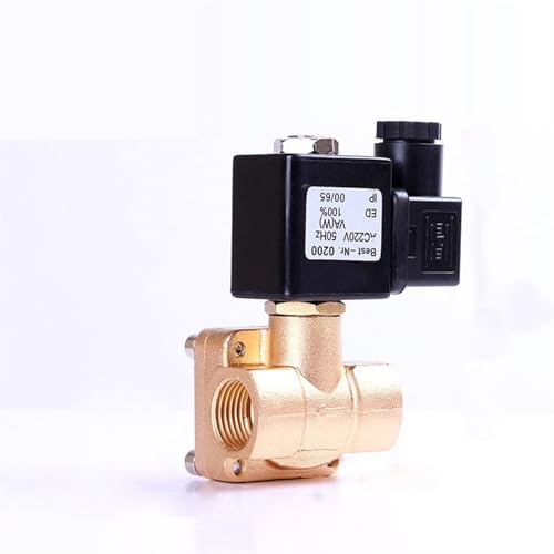 Électrovanne laiton 3/4 haute pression 16 bars robuste en 24V CC