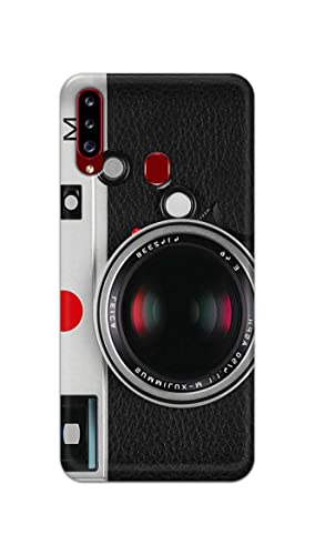 Image of Printed Hard Back Cover Case for Samsung Galaxy A20s Back Cover (Vintage Camera) -1302