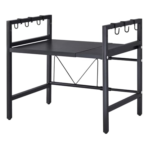 Homullel Expandable Microwave Oven Shelf Unit Cover