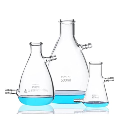 Flacon d'aspiration en verre de laboratoire de qualité supérieure - 4