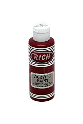 Master Acrylic Kan Kırmızı 120 cc Akrilik Boya 151