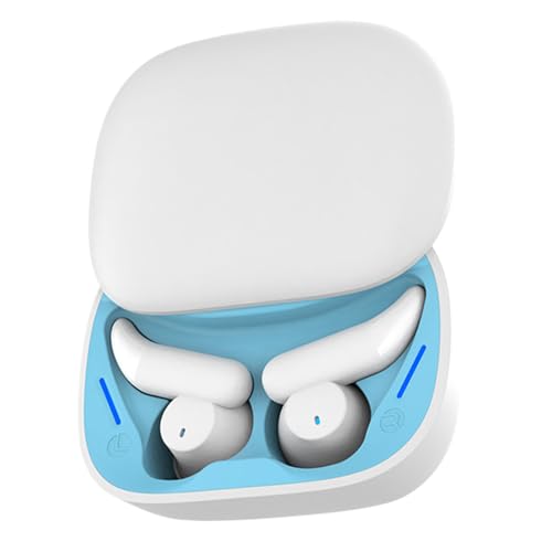 Generisch Auriculares inalámbricos para dormir, con funda de carga inalámbrica, auriculares de control táctil para llamadas telefónicas, viajes, dormir de lado, música y entrenamiento