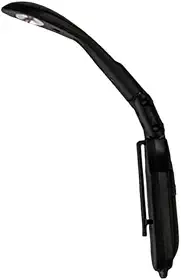 LED com Clip de Fixação para Leitura – Luminária de LED para Livros – Luz Portátil e Prática para Leitura.