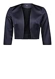 comma kurzblazer blau  Vera Mont Damen 0059/4822 Bolero, Blau (Night Sky 8541), (Herstellergröße: 46)
