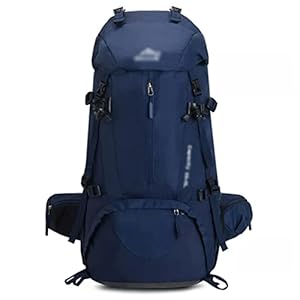 60L Mountaineering Bag Travel Backpack Outdoor Camping Rucksack Men’s Backpack (Color : E, Size