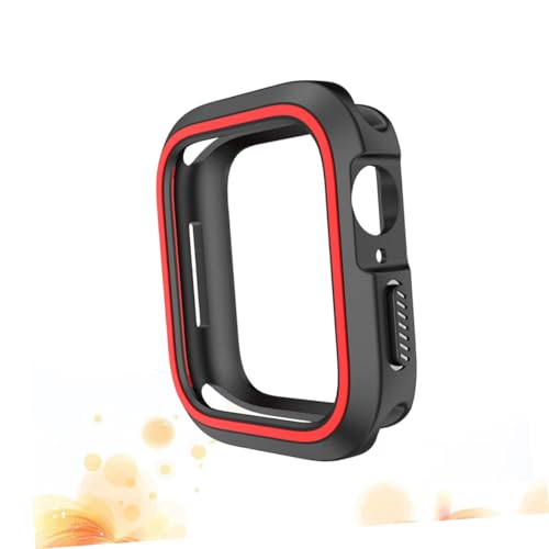 Funda silicona protectora para watch compatible con relojes inteligentes negros 4