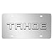 iPick Image - Chevroelt Tahoe 3D Nameplate Mirror Chrome Stainless Steel License Plate