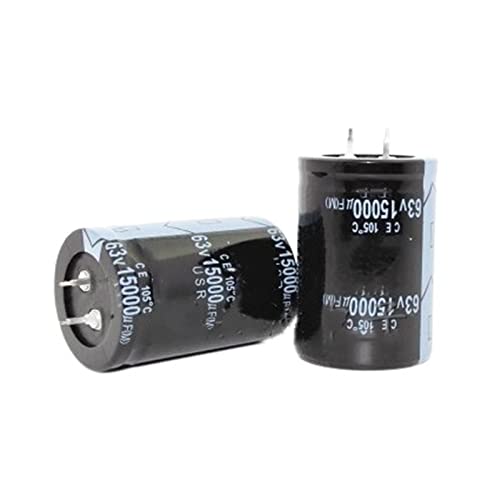 Condensateur électrolytique radial 35v 15000uf pour circuits électroniques | Lot de 10 pièces