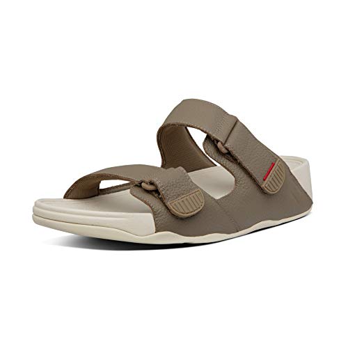 Image of FitFlop Men's Gogh Moc Slide Leather Sandal