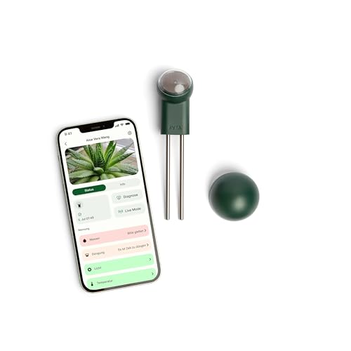 FYTA Beam G1 Smarter Pflanzensensor + WiFi-Hub Misst Wasser, Temperatur, Licht, Düngebedarf - Feuchtigkeitsmessgerät, Bodenfeuchtesensor,...