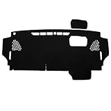 Cartist 新型 ヴォクシー ノア 90系 ダッシュボードマット HUD装着車専用 ダッシュボードカバー NOAH90 VOXY90 2022年1月-現行 フロントガラスへ映り込み軽減 日焼け防止 カスタム 内装パーツ アクセサリー ダッシュボード劣化の防止 保護マット 耐久性 スエード素材 ブラック 1枚セット