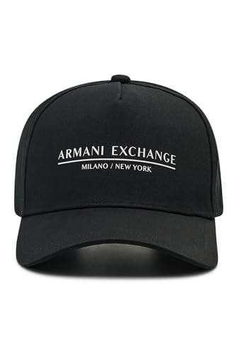 Image of Armani Exchange Men's Milano /New York Logo Baseball Hat