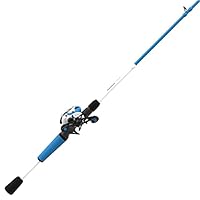 Zebco Roam Baitcast-Rolle und Angelrute Combo, 1,8 m, 1,8 m, 2-teilige Rute, DynaMag Cast Control, 6,1:1 Übersetzung, 5,4 kg Schnur
