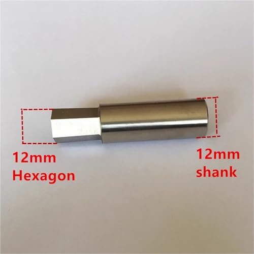 Brocha giratoria hexagonal CT12 de 12 mm herramienta perforación tornillo Torx 2