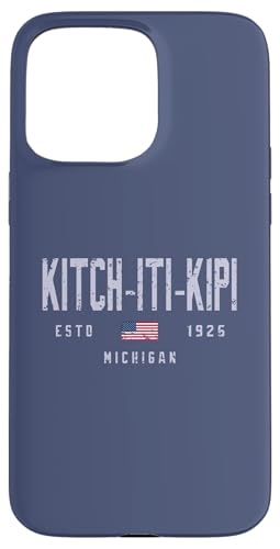 Champ de Kitch-Iti-Kipi dans Le Michigan//Kitch-Iti-Kipi Michigan Coque pour iPhone 15 Pro Max