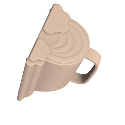 Copo de enxágue de banho de bebê de silicone para bebê xampu enxágue de cabelo ferramenta de banho p