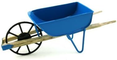 Dollhouse Miniature Heavy-Duty WheelBarrow