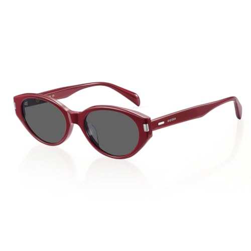 Image of Retro Polarized Cat-Eye Sunglasses for Women Men UV400 Protection