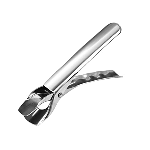 鍋つかみ パングリッパー 皿ばさみ お皿クリップ 鍋つかみ 皿を挟む 皿用取っ手 やっとこ クッカー用鍋つかみ ステンレス鋼製 耐熱 熱傷防止 変形なし 多機能 使用便利 キッチン用品 屋外用 汎用型 (シルバー,1個)