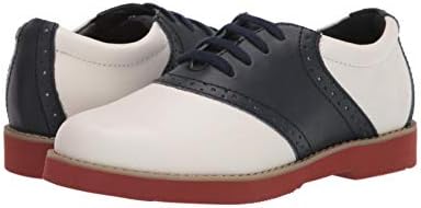 Academie Gear Spirit AW-E Women's Wide School Shoe (6) White/Navy | Image 6