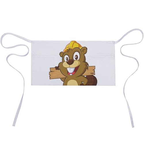 Tablier court imperméable fini les vêtements mouillés en cuisine et nettoyage
