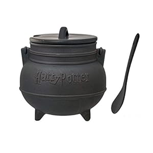 Harry Potter Ceramic Cauldron Soup Mug with Spoon