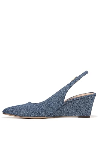 Franco Sarto Women's Tessa Pointed Toe Slingback Wedge Pump