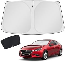 KUST Windshield Sun Shade for Mazda 3 2014 2015 2016 2017 2018 Ma...