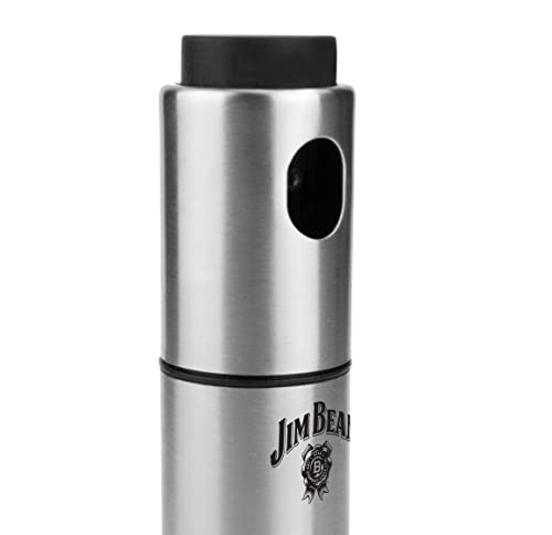 Jim Beam Stainless Steel Oil Spray Bottle, Oil Mister For Salad Making, Baking, Frying And Bbq, Kitchen Gadget Accessories #TOP4