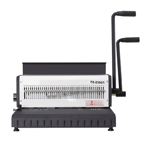 Encuadernadora Manual TD-2500R para Papel A4