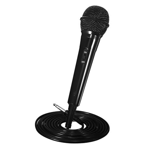 OFFSCH High Fidelity Dynamic Microphone Wired Singing Mic for Karaoke Computer Streaming Cable
