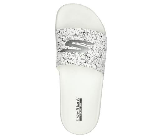 Image of Skechers Women Hyper Slide Puppy Love Slippers