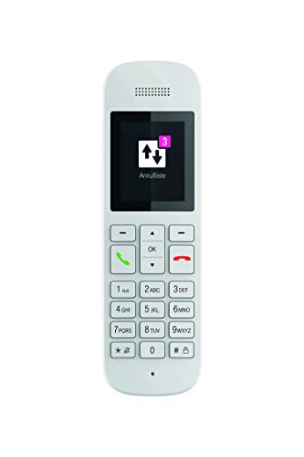 Teléfono analógico Telekom Sinus 12 con identificación de llamadas en color blanco para casa 6