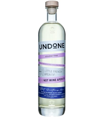 UNDONE Little French Aperitif - Not Wine Aperitif · 700ml · Alkoholfreier Aperitivo mit authentischem Geschmack · Natürliche Inhaltsstoffe · <0,3% Alkohol für 19,99 EUR (-9%) statt 21,99 EUR bei amazon.de Bild: UNDONE Little French Aperitif - Not Wine Aperitif · 700ml · Alkoholfreier Aperitivo mit authentischem Geschmack · Natürliche Inhaltsstoffe · <0,3% Alkohol für 19,99 EUR (-9%) statt 21,99 EUR bei amazon.de