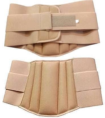 Lumbo Sacral Belt Waist & Back Support Belt Slip Disc Mild Support Back & Abdomen Support Lumbar Support Waist Belt Lower Back Pain Relief For Men/Women (1), Beige-picture-16