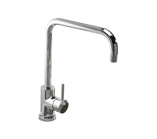 Kitchen Sink tap Made of Stainless Steel with a Fixed spout from Alveus Oz - Chrome - 1134856