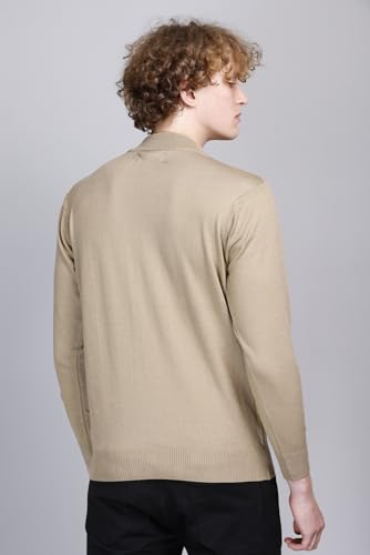 Image of GODFREY Woolen Full Sleeve Sweaters for Men Winter Wear - Turtle Neck Pullover for Men Stylish