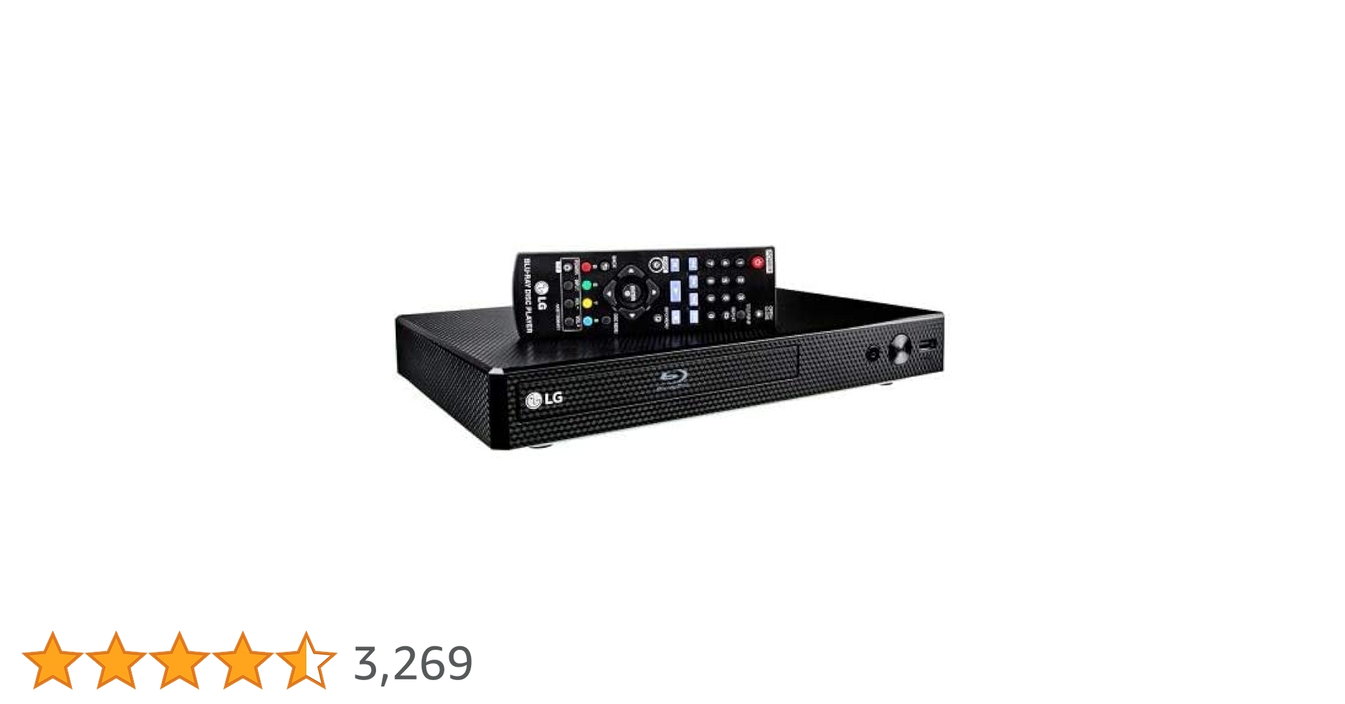 LG BP350 Blu-ray Disc & DVD Player Full HD 1080p Upscaling