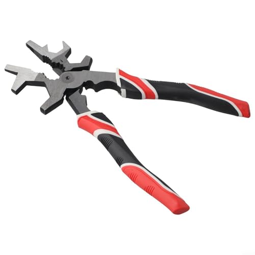 Pince à souder 20,3 cm avec prise exceptionnelle pour couper les fils et les vannes de manutention, fabriquée en acier à haute teneur en carbone