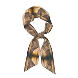 Tissu satiné de qualité supérieure (100 % polyester) : fabriqué à partir de tissu satiné de haute qualité, ce bufanda léger est doux, soyeux, brillant, résistant à la poussière et protège du soleil, idéal pour un usage quotidien et une utilisation en extérieur.